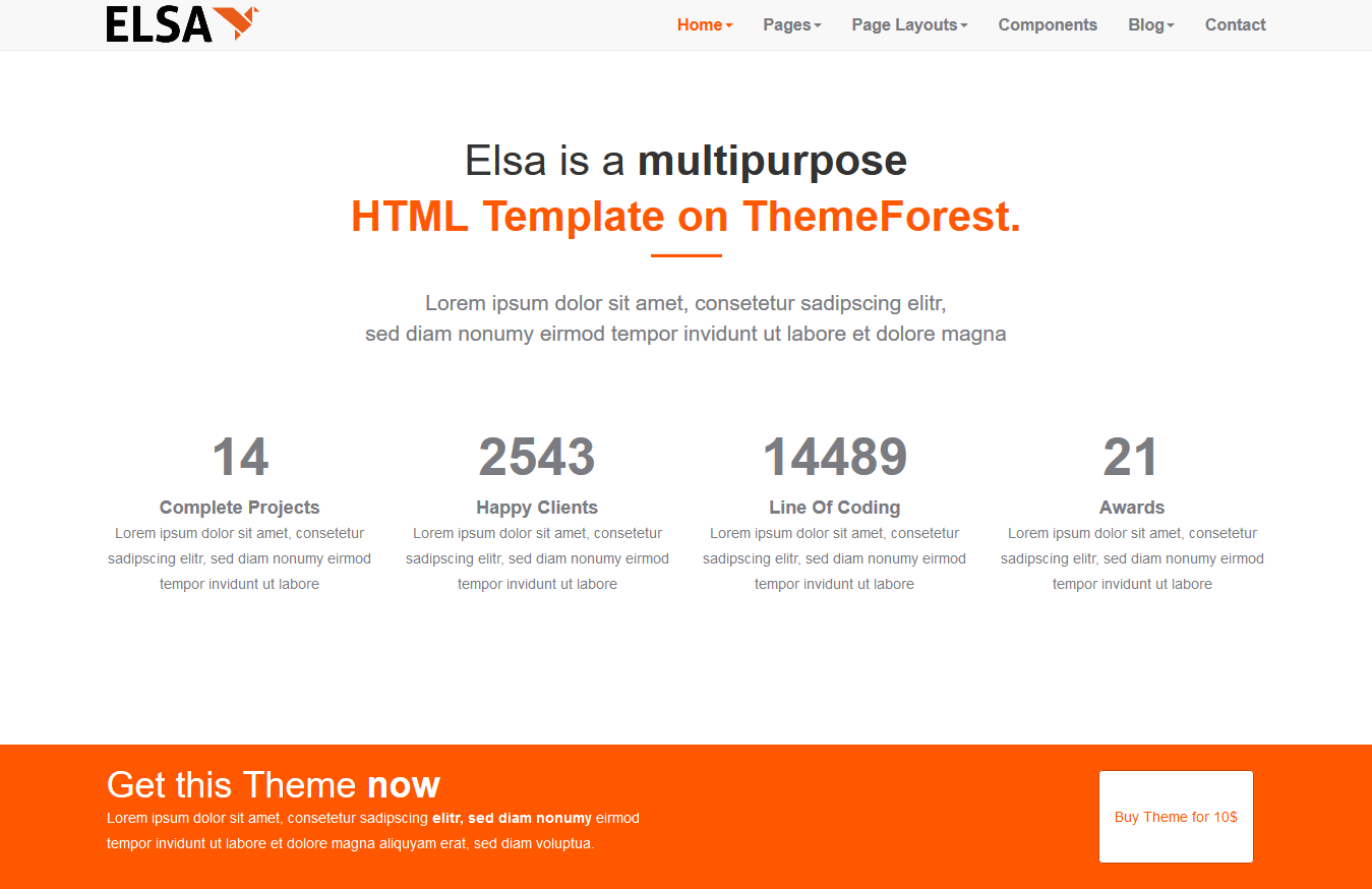 40 Modernes Thèmes Gratuits Responsives HTML5/CSS3 - B.T.D