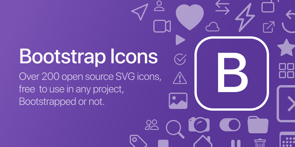 comment utiliser les icones Bootstrap dans un projet