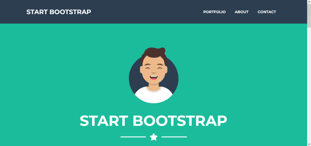 freelancer template bootstrap gratuit