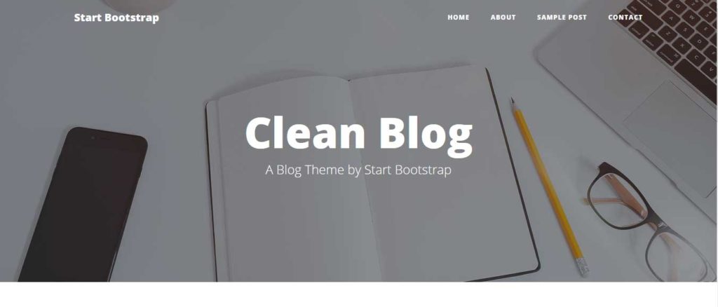 clean blog : template bootstrap gratuit 