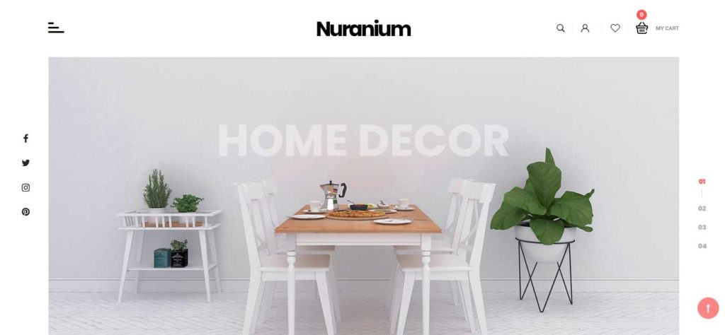 nuranium : thème premium prestashop