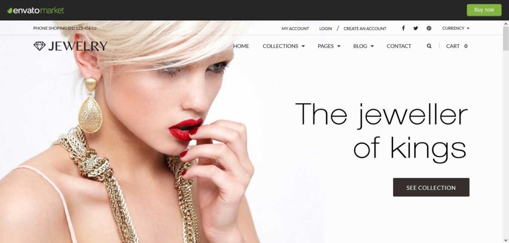 world jewerly : thèmes pour site shopify de bijoux