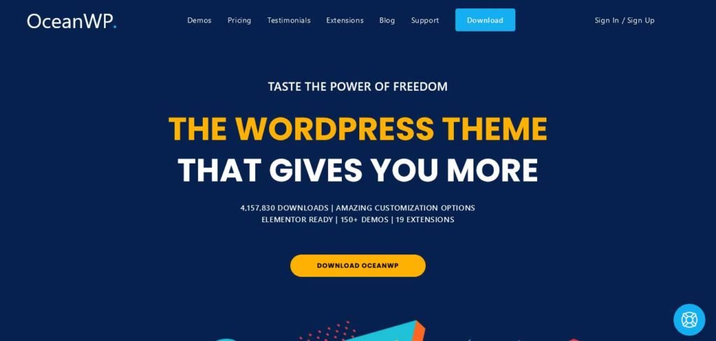 Oceanwp : thèmes WordPress gratuits pour agence web