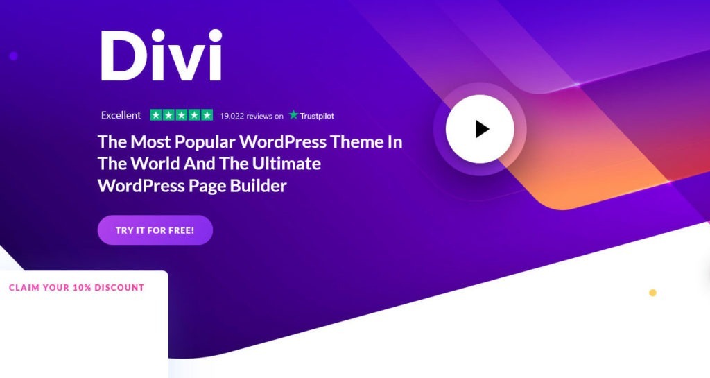 divi : WordPress themes for blogs