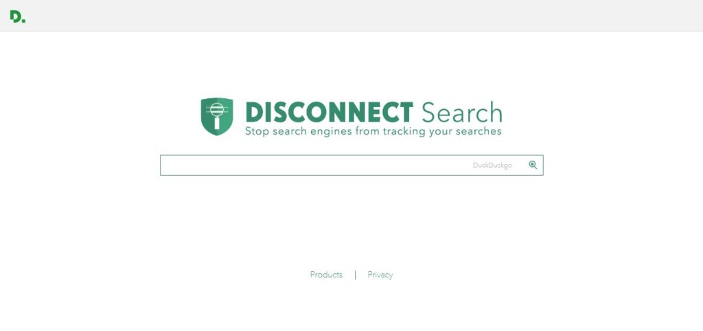 disconnect search : moteurs de recherche alternatifs