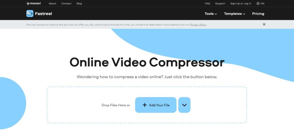 fastreel : outil pour compresser une vidéo en ligne gratuitement