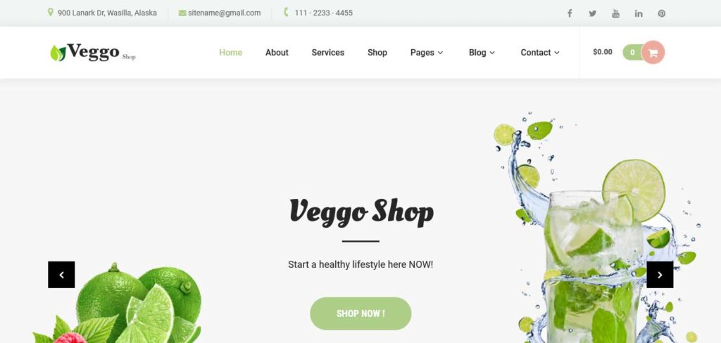 veggo shop : thèmes wordpress gratuits pour site ecommerce