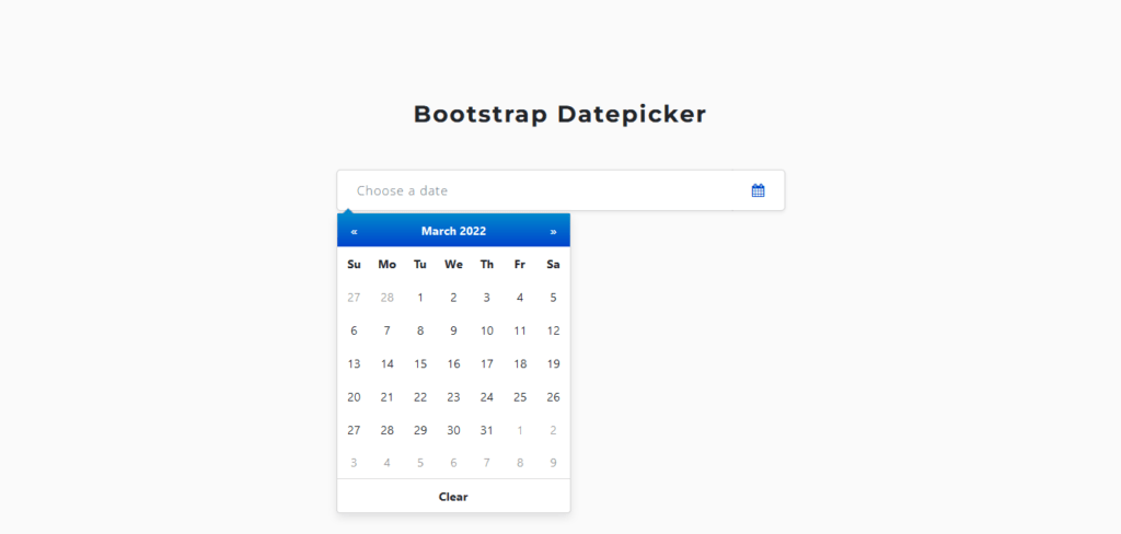 bootstrap-datepicker