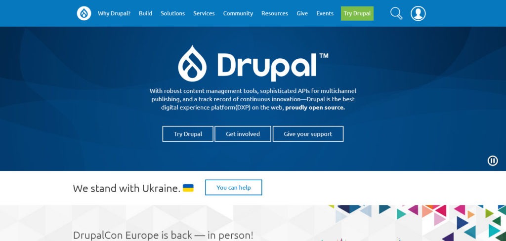 drupal : Best platform for blogs