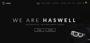 haswell : theme wordpress polyvalent