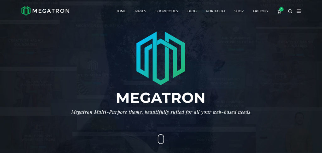Megatron : theme wordpress polyvalent