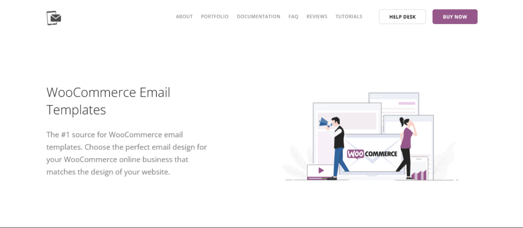 woocommerce email template