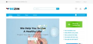 bezin : pharmacy wordpress themes