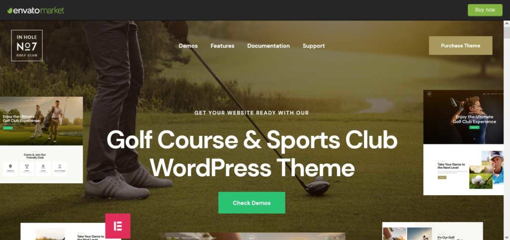 n7 : club sport wordpress theme