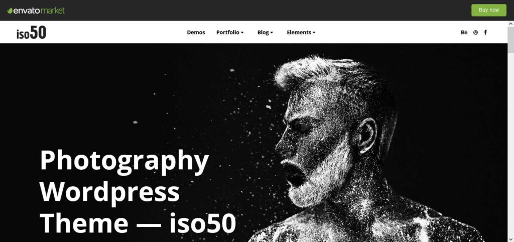 iso50 : thème wordpress d'artiste