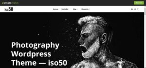 iso50 : thème wordpress d'artiste