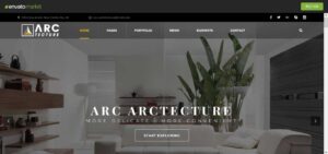 arctecture : thème wordpress pour site ecommerce d'article de décoration d'intérieur