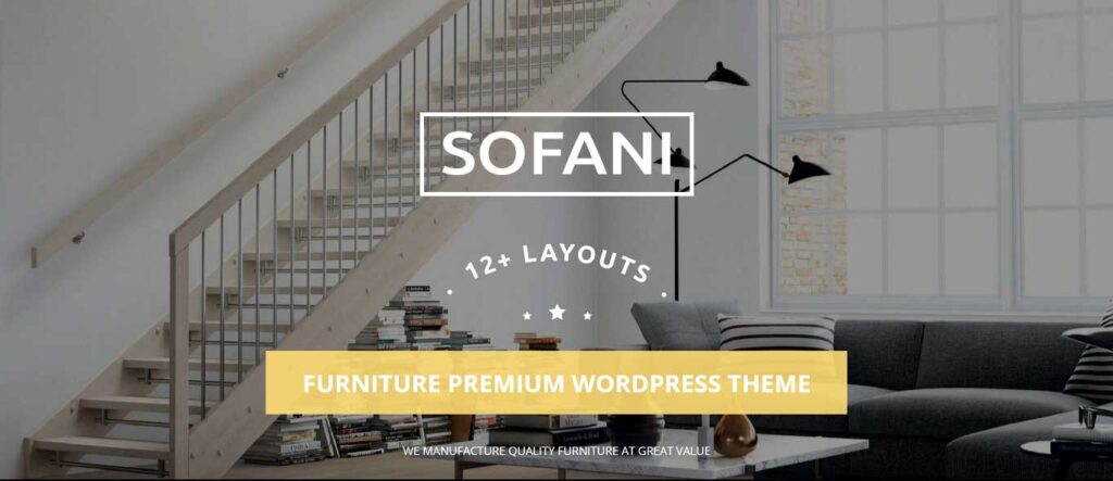 sofani : interior design wordpress themes
