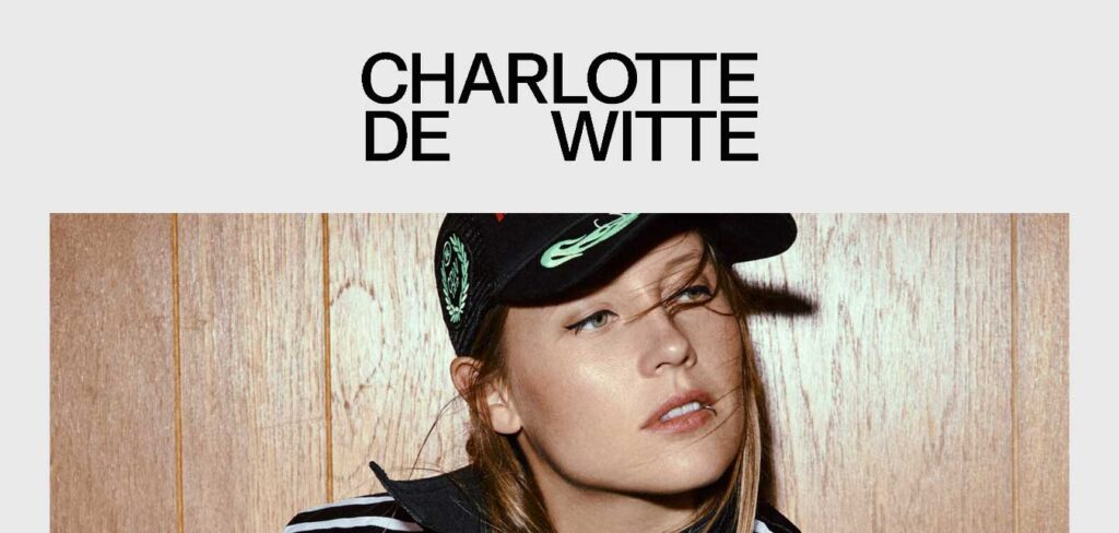 charlotte de witte: dj website