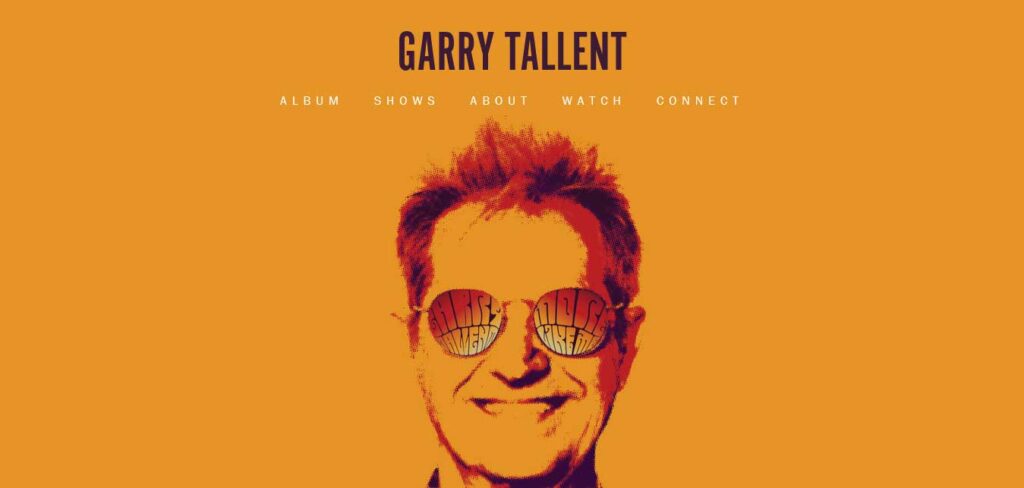 Garry Tallent: musician website