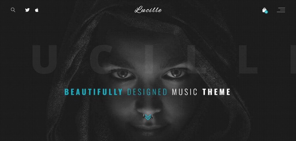 lucille: music wordpress theme