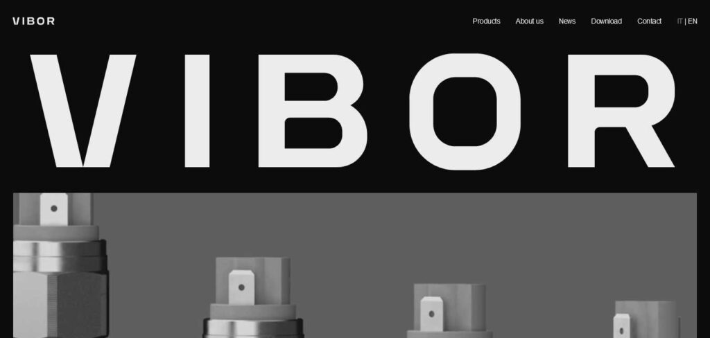 Vibor R3: animated website