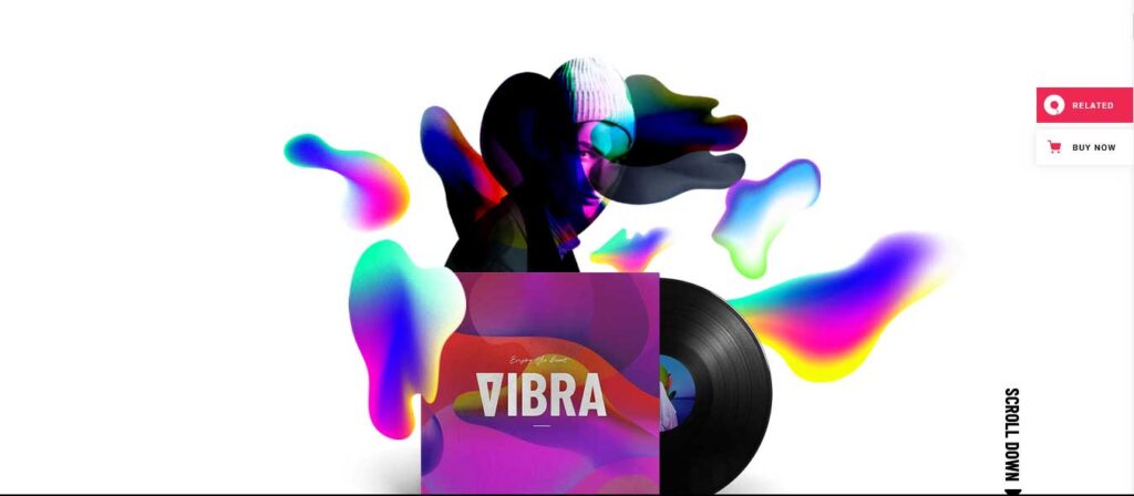 vibra: music wordpress theme