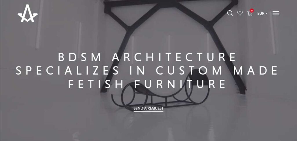 bdsm architecture: small business website example
