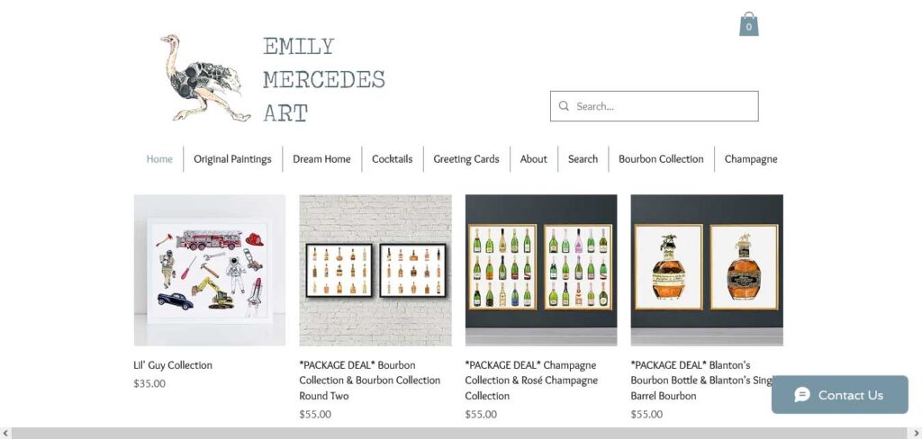 emily mercedes artist website