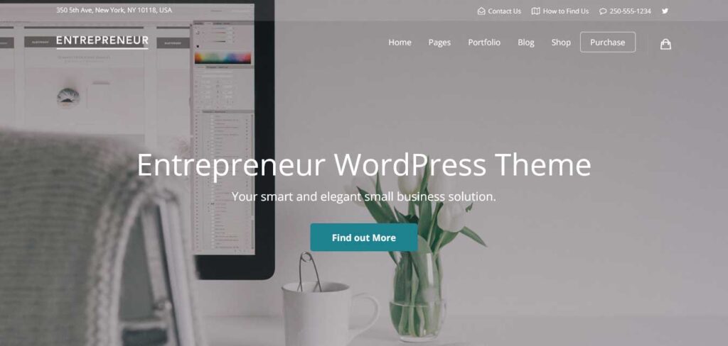 entrepreneur: business wordpress theme