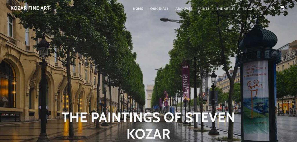 kozar artist website