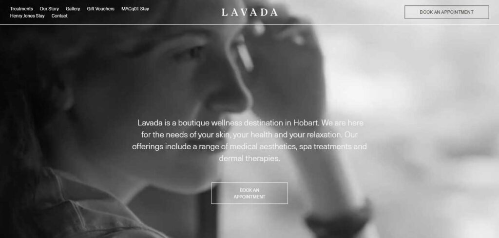 lavada: small business website