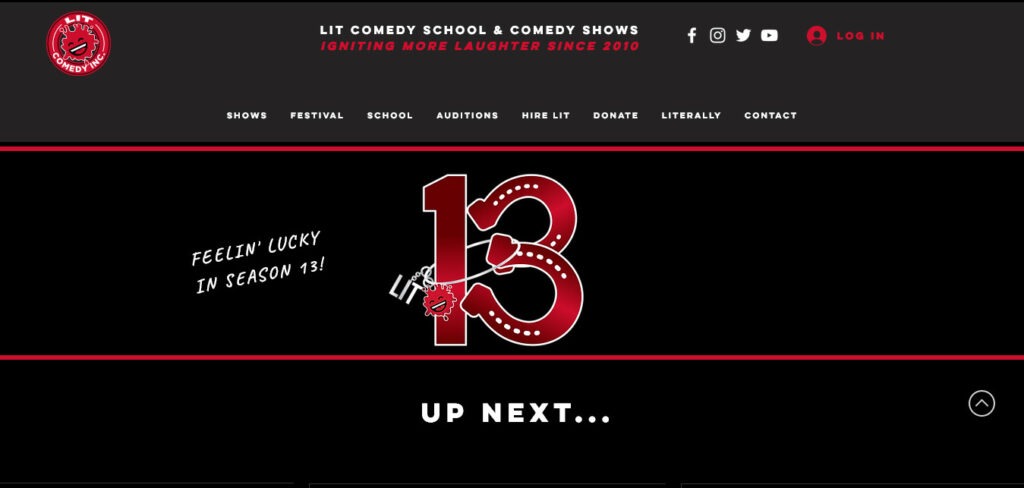 Lit Comedy: comedian website