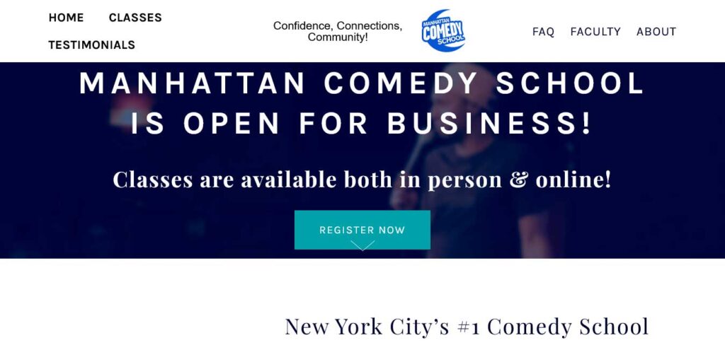 Manhattan Comedy website
