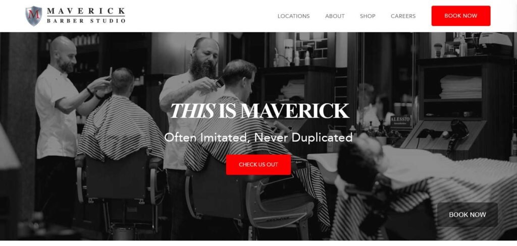 maverick barbers website