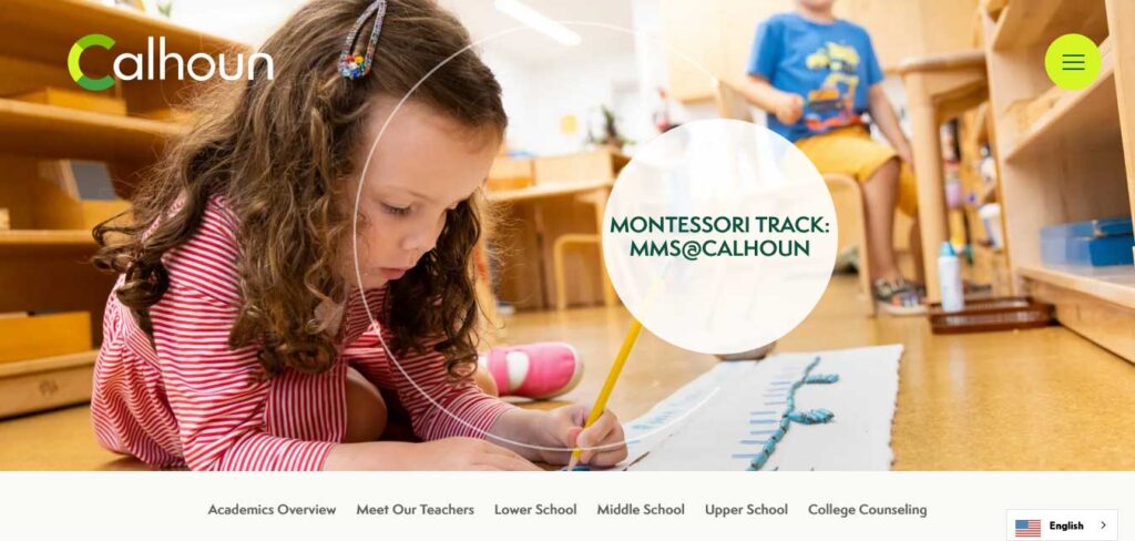montessori: school website