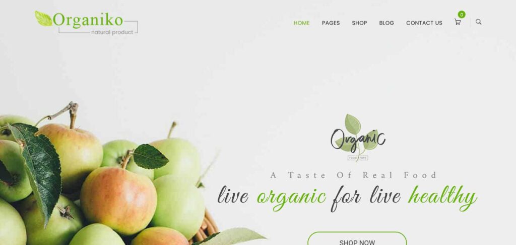 organiko: business wordpress theme