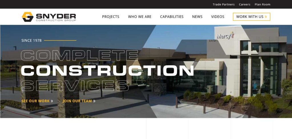 snyder construction group website