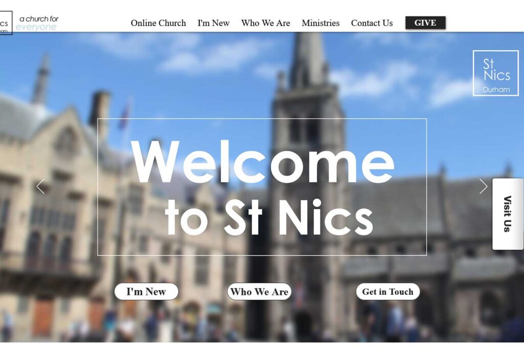 St Nics Durham Church website
