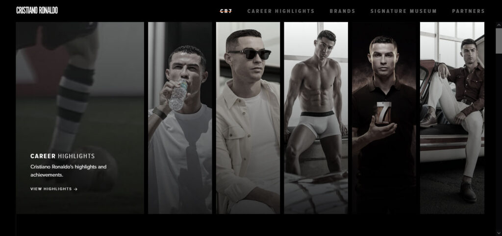 Cristiano Ronaldo Website