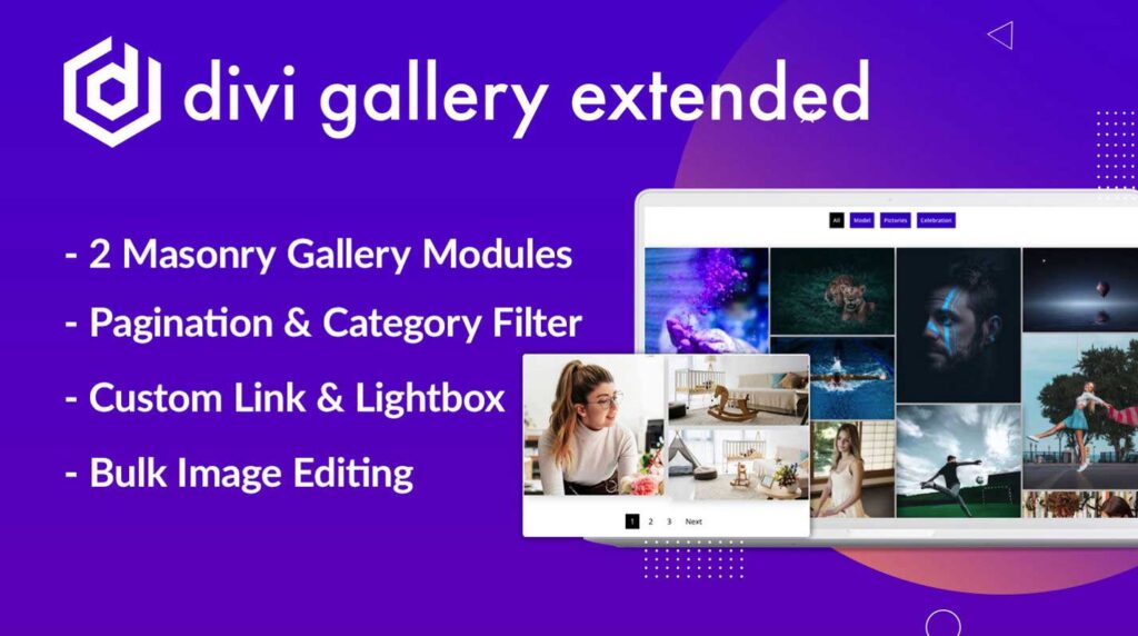 divi gallery extended plugin