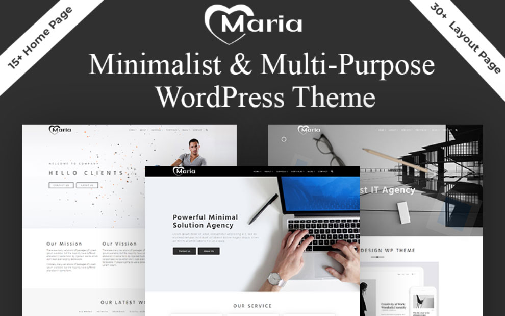 minimalist wordpress themes
