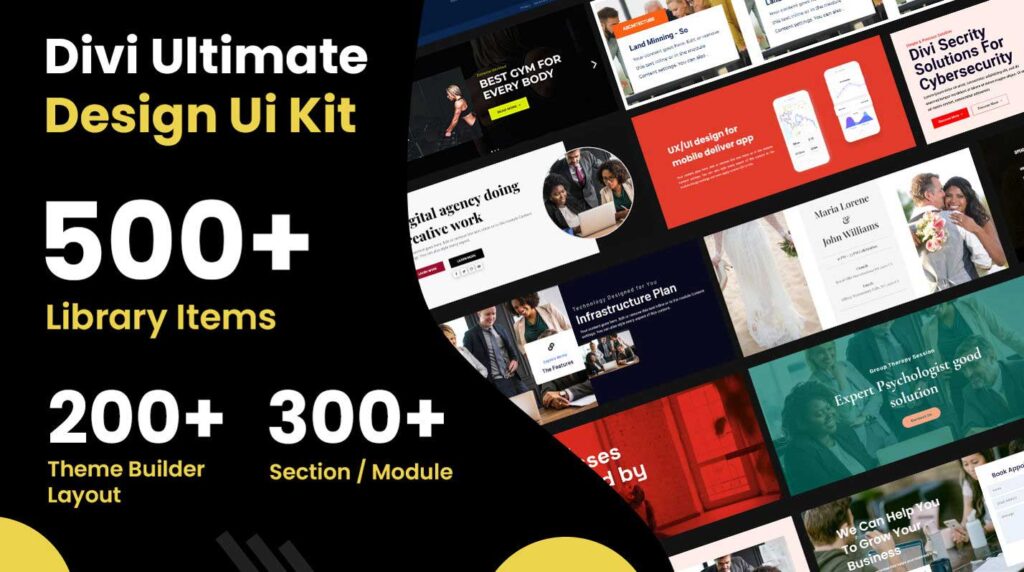 Divi Ultimate Design UI Kit