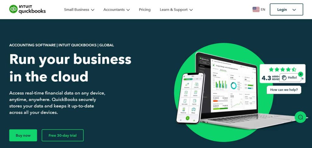 Intuit QuickBooks Online platform