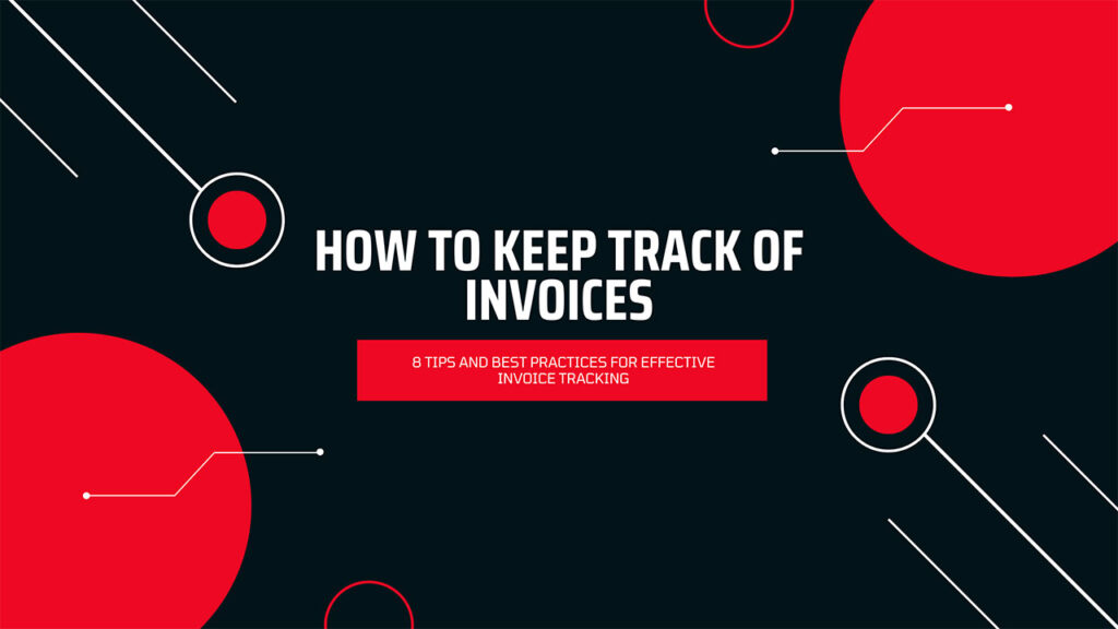 how to keep track of invoices