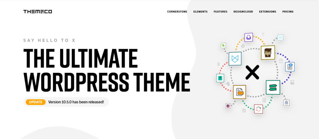 X WordPress theme