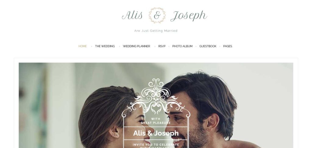 alis event planner WordPress themes