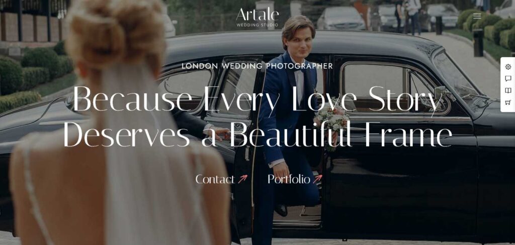 artale wordpress wedding theme