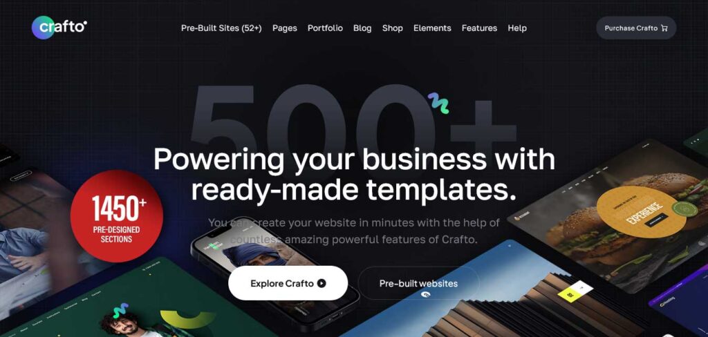 Crafto Bootstrap template