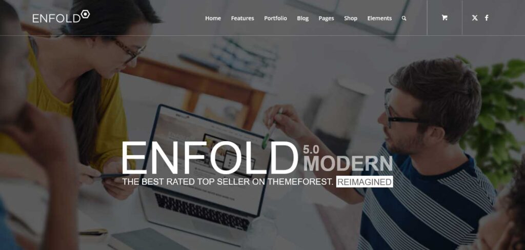 enfold fastest WordPress theme